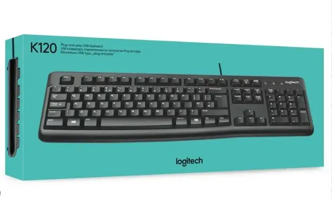 Clavier à connexion USB Logitech K120 – Querty