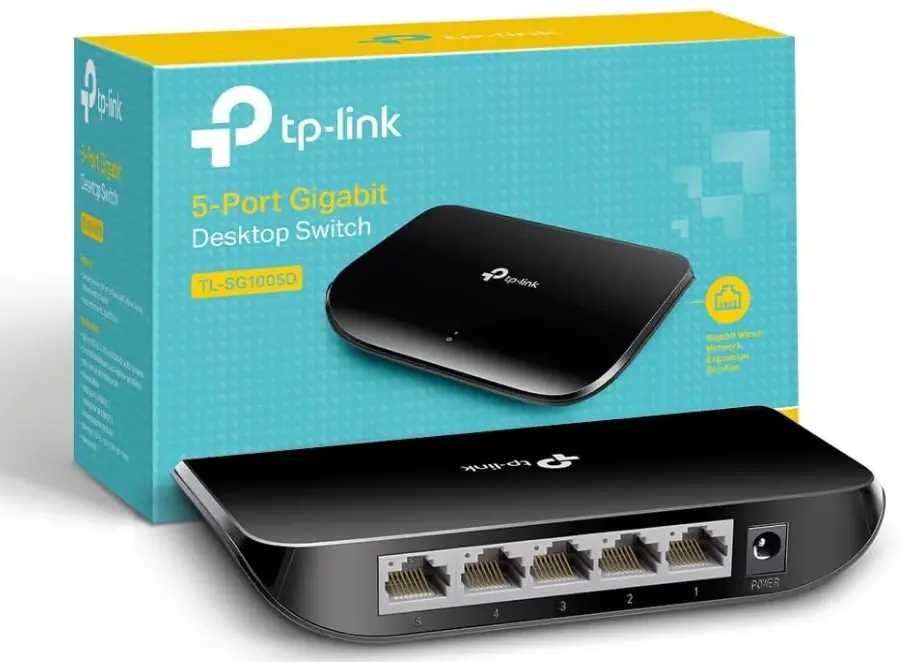 Switch de bureau 5 ports Gigabit – TL-SG1005D